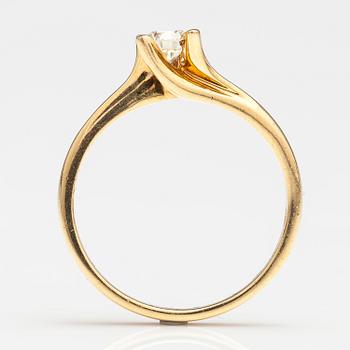 SORMUS, 18K kultaa, briljanttihiottu timantti n. 0.41 ct.