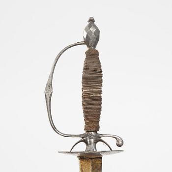 A smal sword from around the year 1800.