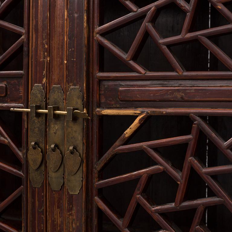 A CUPBOARD, probably China, 20th century.