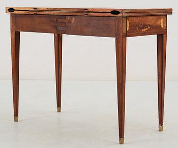 SPELBORD. Ryssland, 1780-tal, troligen gjord i St Petersburg i Christian Meyers verkstad.