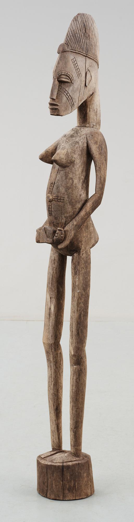 SKULPTUR, trä, Afrika, 1900-tal.