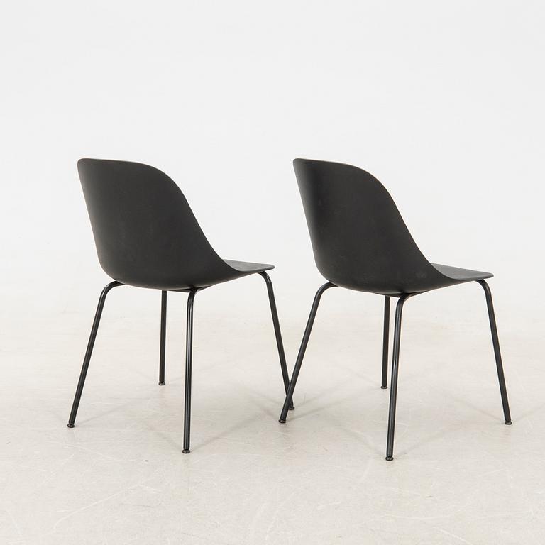 Norm Architects karmstolar 8 st samt stolar 2 st "Harbour dining chair" för  Audo Copenhagen 2020-tal.