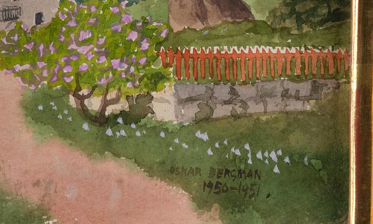 Oskar Bergman, View from Grasse.