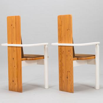 EERO AARNIO, A 1980's 'Viking' table and nine chairs for Pan Puu.