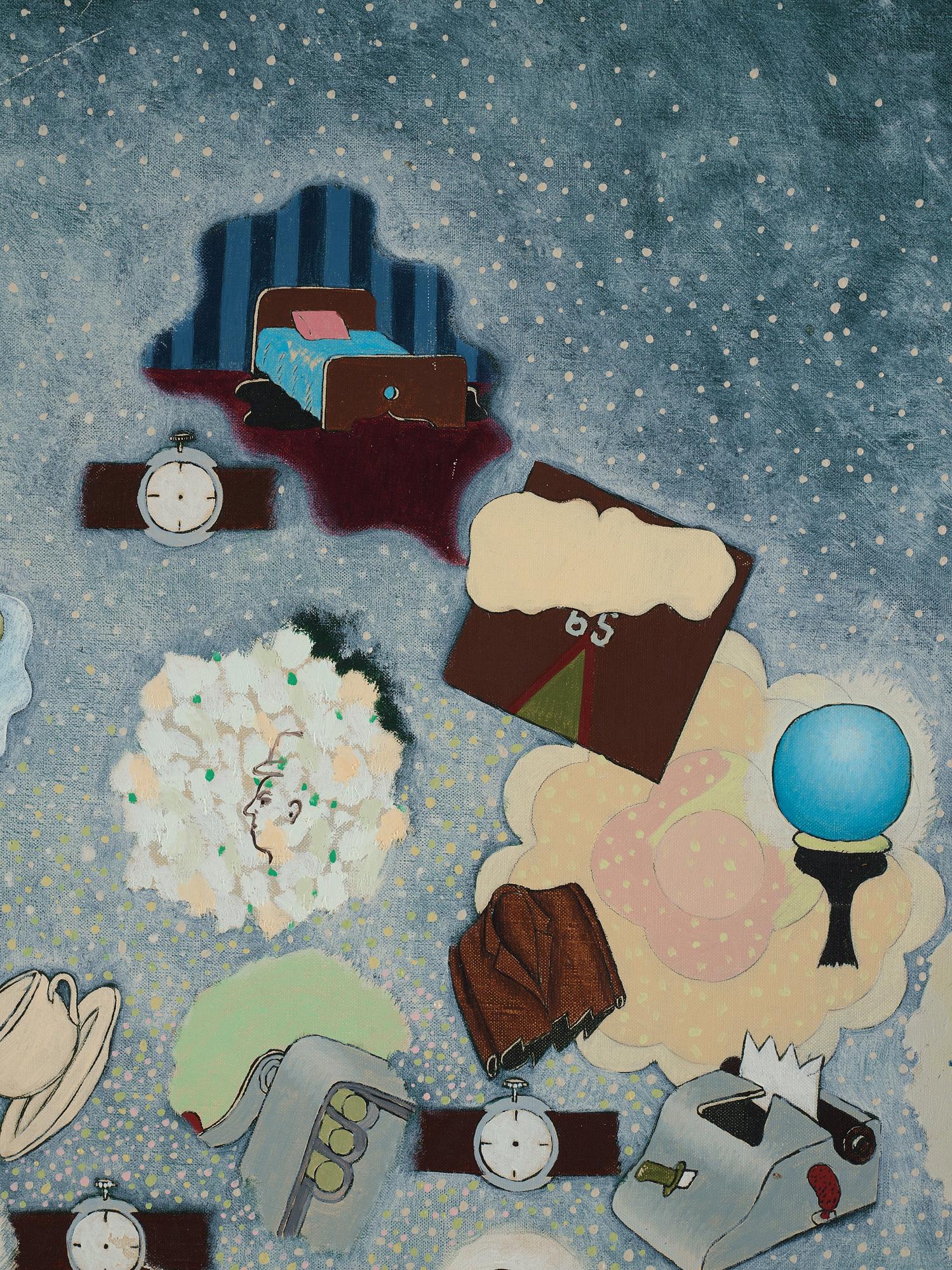 René Bertholo, "Nuage pour Django".