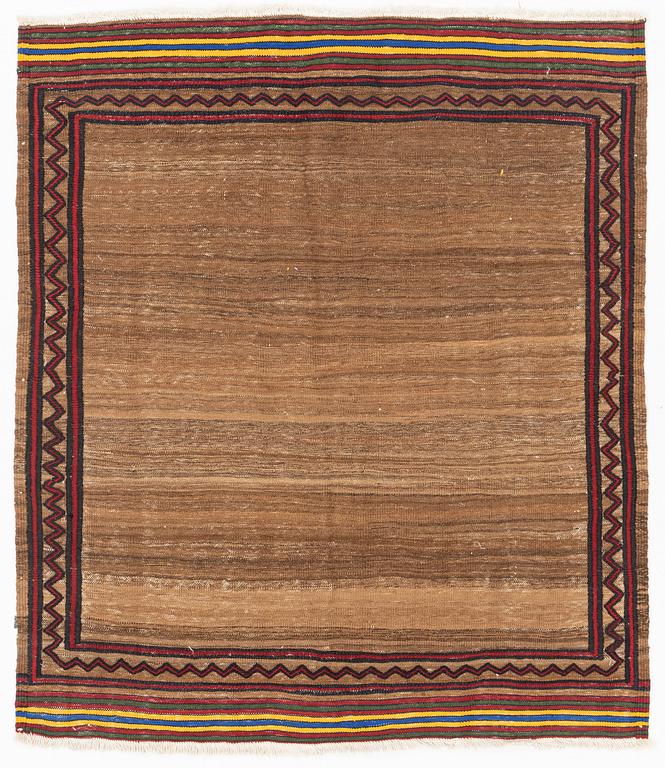 A Sofreh kilim, ca 135 x 110 cm.