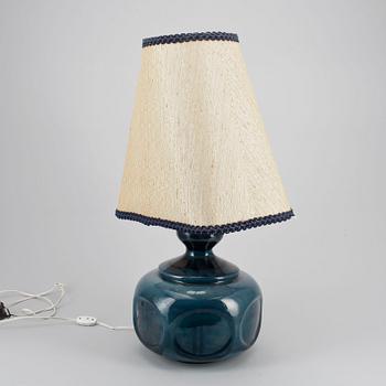 BORDSLAMPA, keramik, 1960/70-tal.