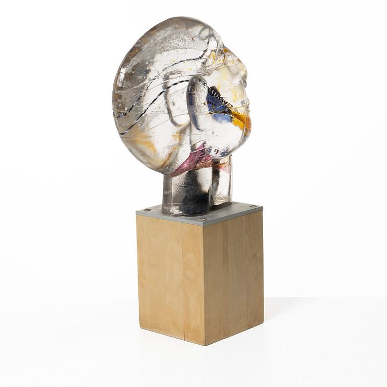 Bertil Vallien, sculpture, glass, Kosta Boda.