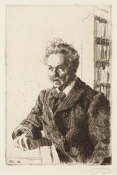 119. Anders Zorn, "August Strindberg".