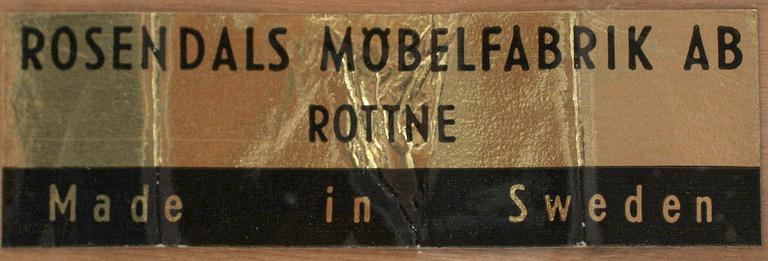 SOFFBORD/MATBORD, Rosendahls möbelfabrik, Rottne, 1950/60-tal.