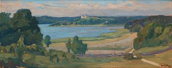 391. Prins Eugen, "Skiss till Tyresö panorama 1908".