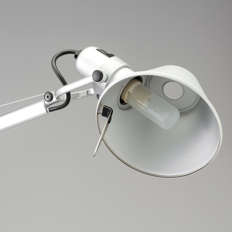 A 'Tolomeo Mini' table light by Michele De Lucchi and Giancarlo Fassina, Artemide, Italy.