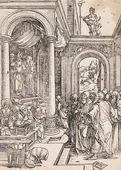 Albrecht Dürer, Five prints from: "The life of the Virgin".