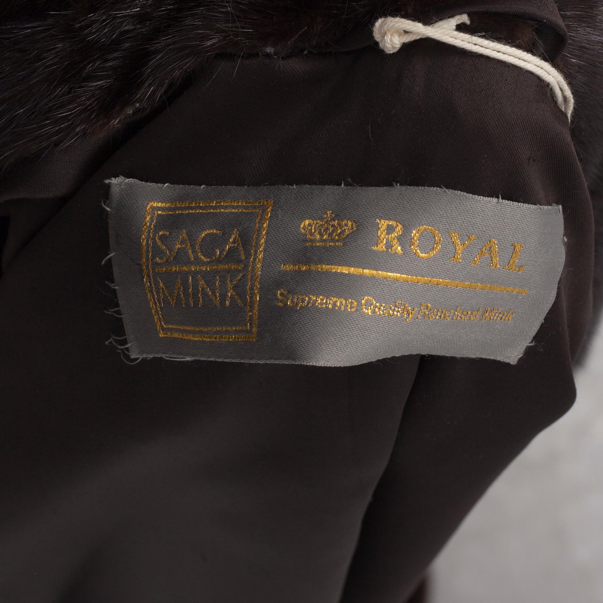 A SAGAMINK, coat, by Levinsky Design Copenhagen, in size 42.