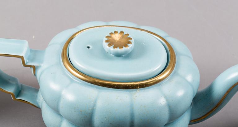 SERVISDELAR, 3 delar, flintgods, "Grand", Arthur Percy, Gefle.