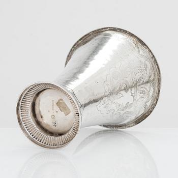 Petter Gillberg, bägare, silver, Varberg, 1775.