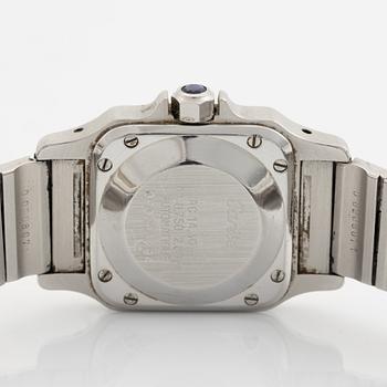 Cartier, Santos Carrée, wristwatch,  23,5 x 23,5 (34,5) mm.