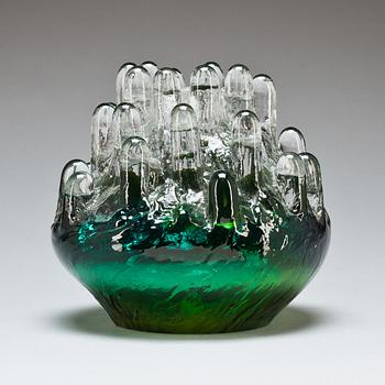 LJUSLYKTA, glas, Göran Wärff, Kosta, 1900-talets andra hälft.