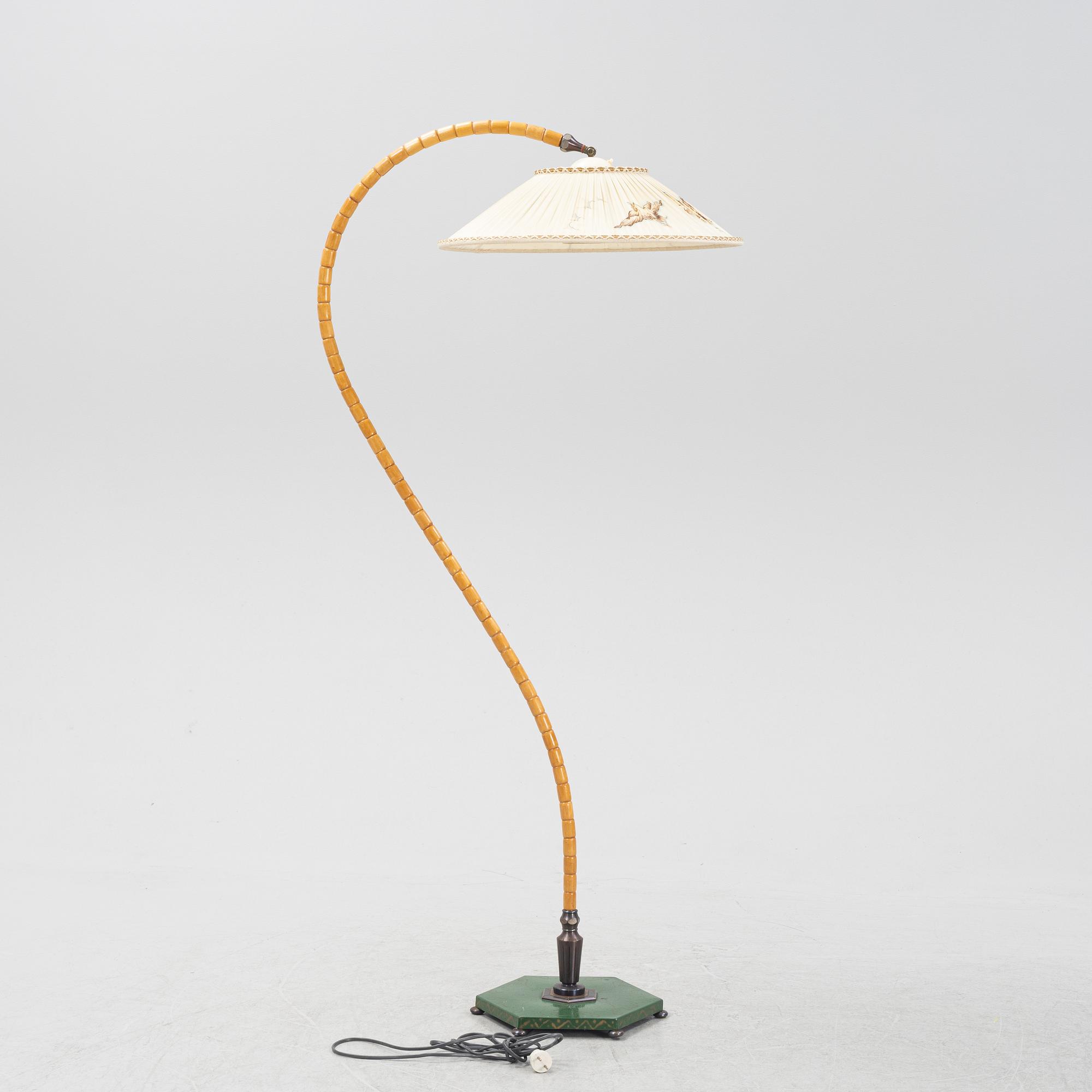 Golvlampa, Art Deco 1940-tal.