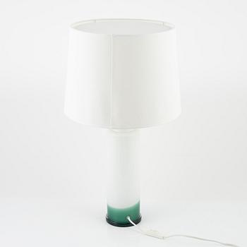 A glass table lamp, Luxus, Vittsjö, 1960's/70's.
