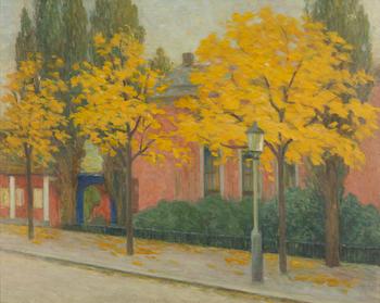 Vilhelm Holmgren, "Blå porten på Liljevalchs".