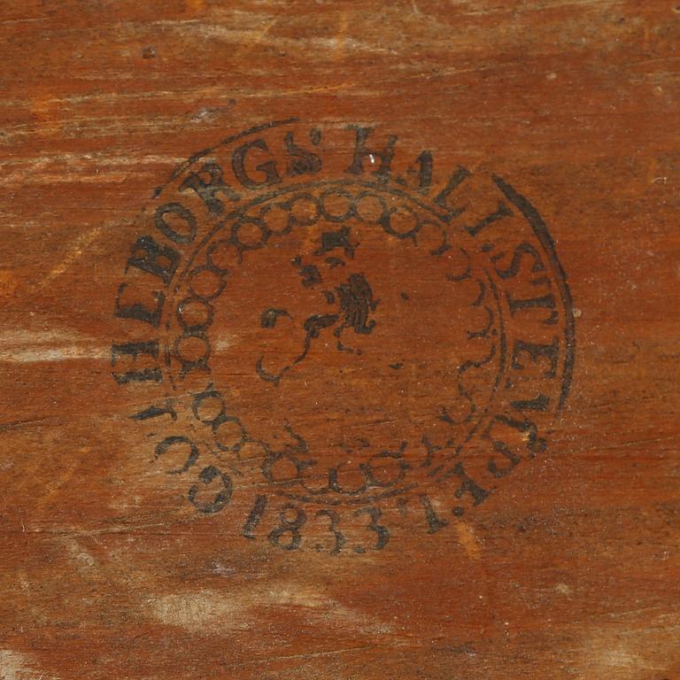 SPEGEL, empire, Göteborg, 1833.