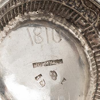 A silver beaker, mark of Sven Christoffer Holmström, Ulricehamn 1808.
