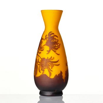 Axel Enoch Boman, unik vas, överfångsglas, Reijmyre, jugend, 1916, nr 457.