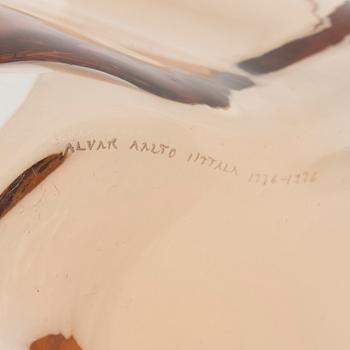 VAS, glas, "Savoy" signerad Alvar Aalto Iittala 1936-1996.