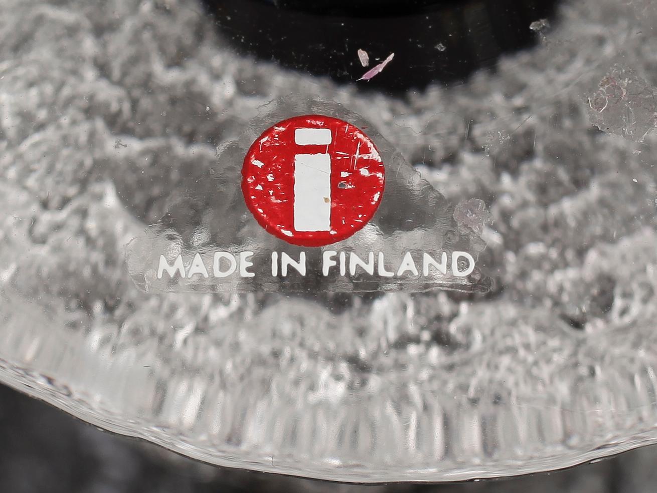 LJUSSTAKAR, 6 st, "Festivo", Timo Sarpaneva, Iittala.