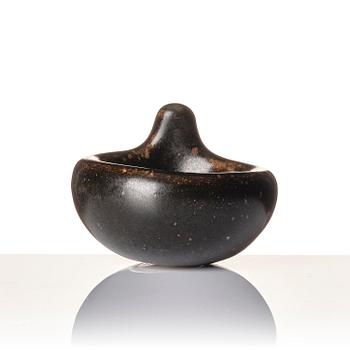 Alev Ebüzziya Siesbye, skål, unik, stengods, Royal Copenhagen, Danmark, 1960-tal.