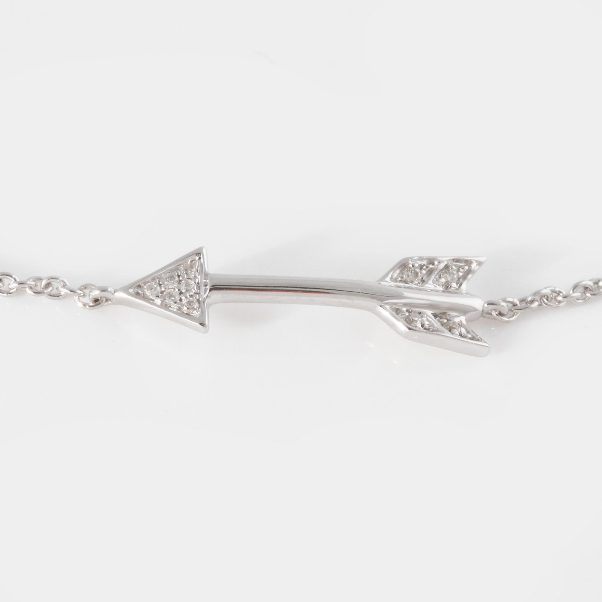 ARMBAND, med 10 briljantslipade diamanter.