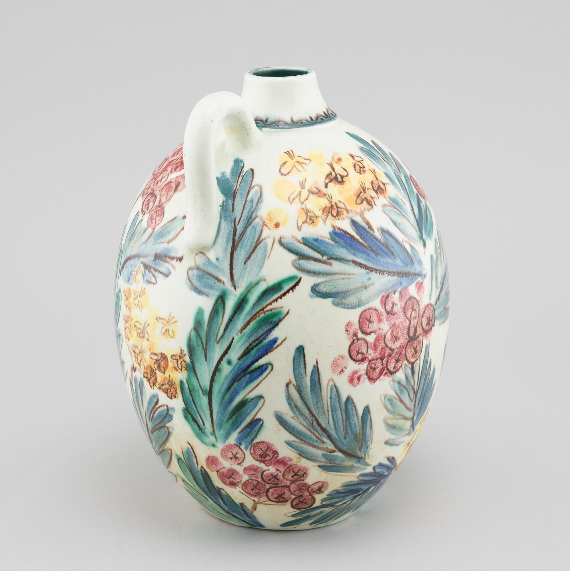 HERTHA BENGTSON, a stoneware vase for Rörstrand, signed.