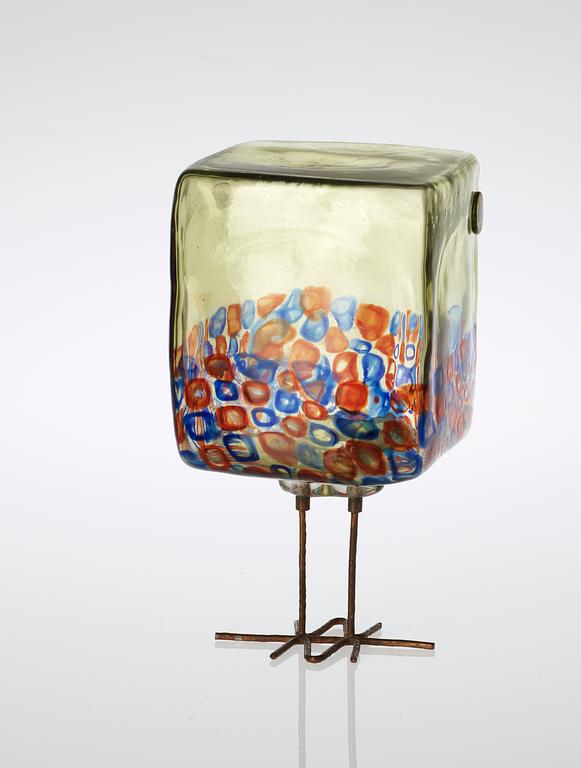 ALESSANDRO PIANON, fågel, "Pulcino", Vistosi, Italien 1960-tal, modell S 191.