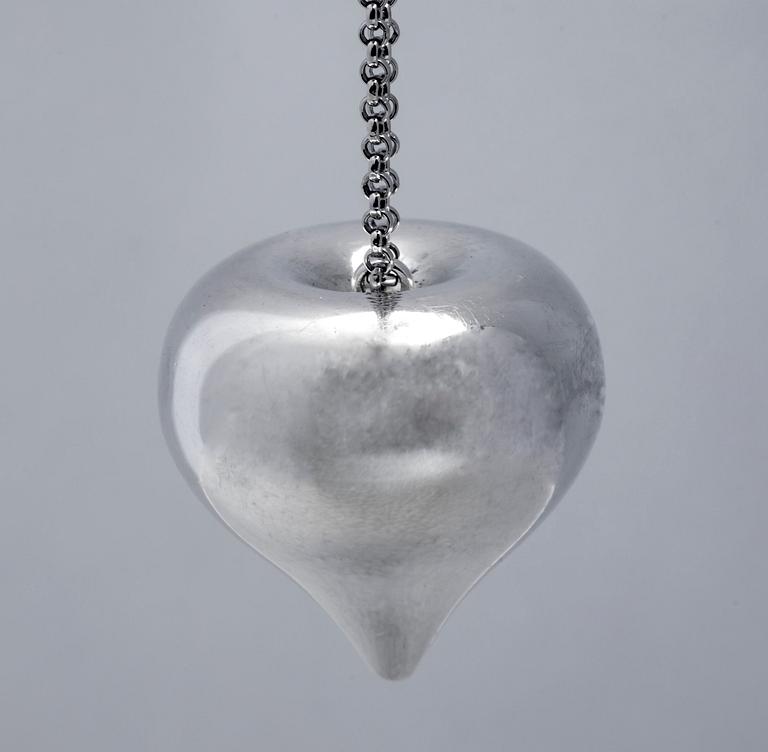 HALSMYCKE, sterlingsilver, Helle Damkjaer för Georg Jensen, Danmark, 2010. Vikt ca 26 g.