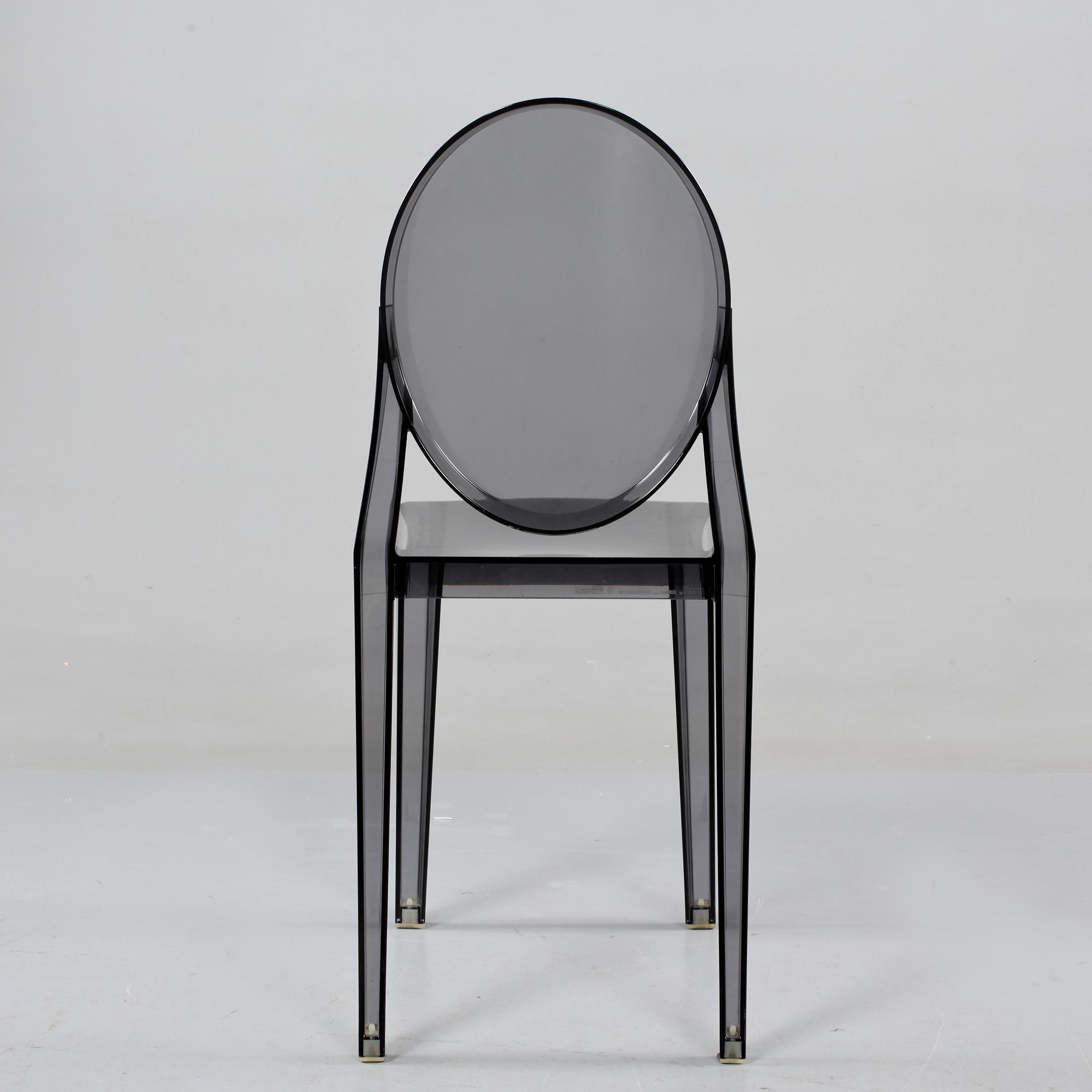 STOL, "Victoria Ghost" Philippe Starck för Kartell.