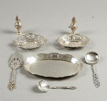 PARTI SILVER, 14 delar, 1900-tal.