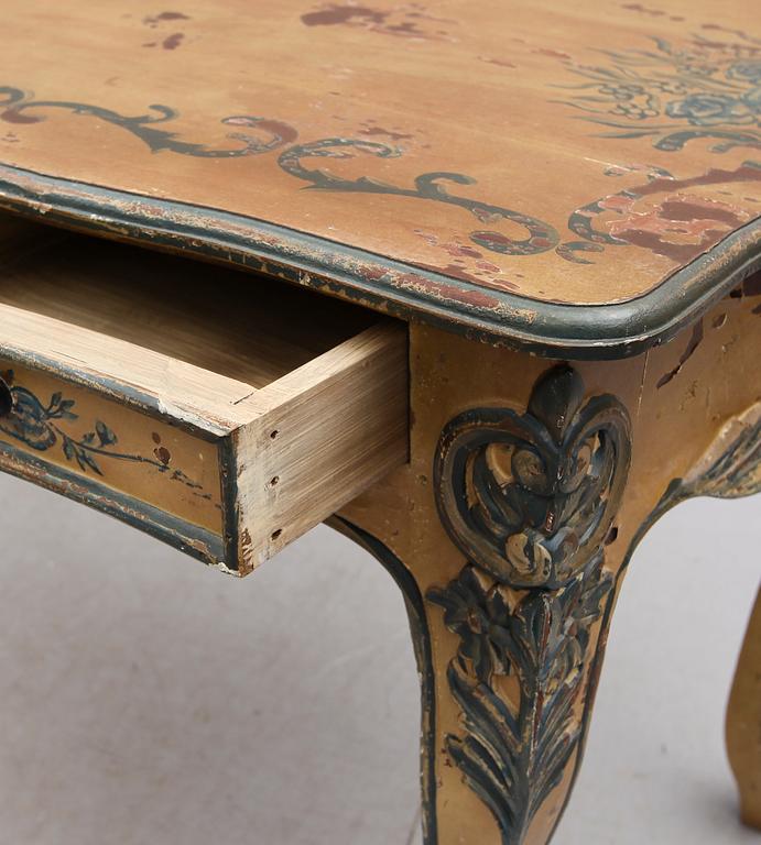 SKRIVBORD, rokokostil, 1900-talets mitt.