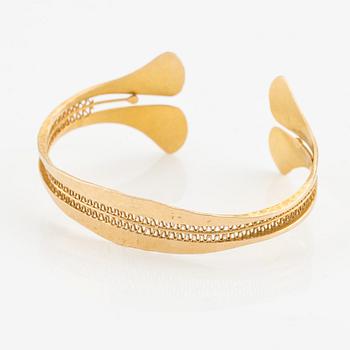 Tapio Wirkkala, armring, 18K guld.