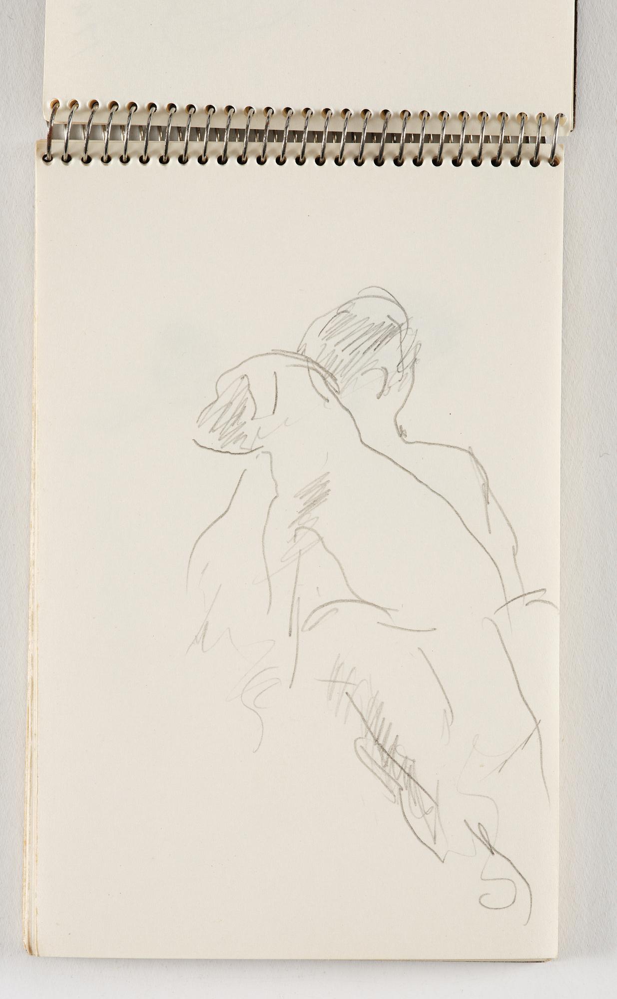 Lotte Laserstein, 10 små skissblock med teckningar.