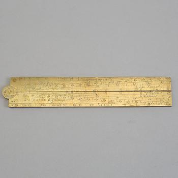 A Brass ector by Butterfield Paris 18th century.