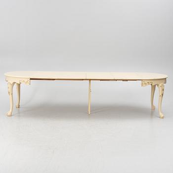 Matbord, rokokostil, 1900-talets mitt.