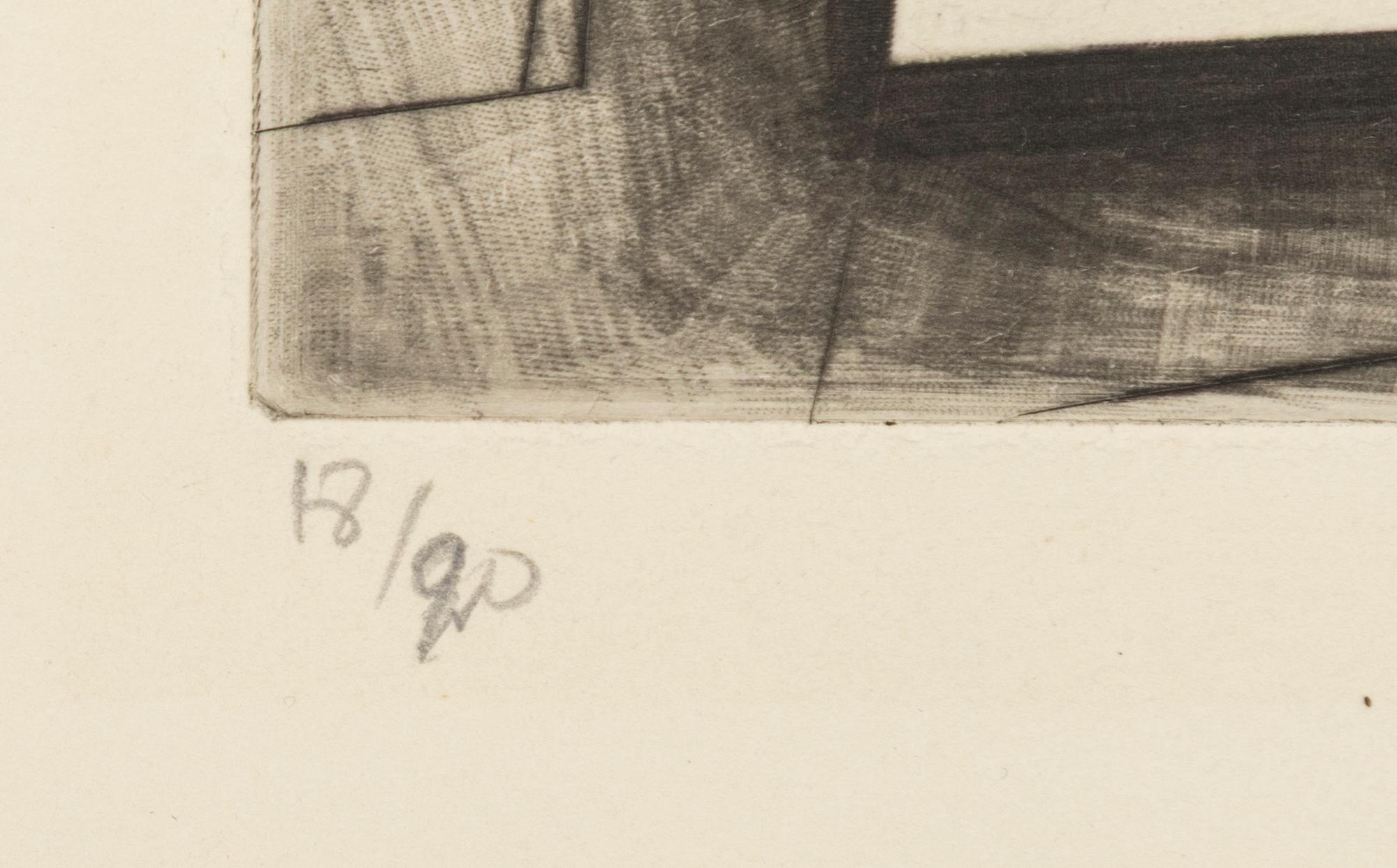 Stanley William Hayter, "Paysage Urbain".