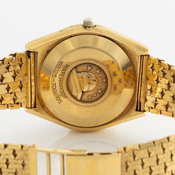 Omega, Constellation, "Pie-Pan OM Dial", armbandsur, 34 mm.