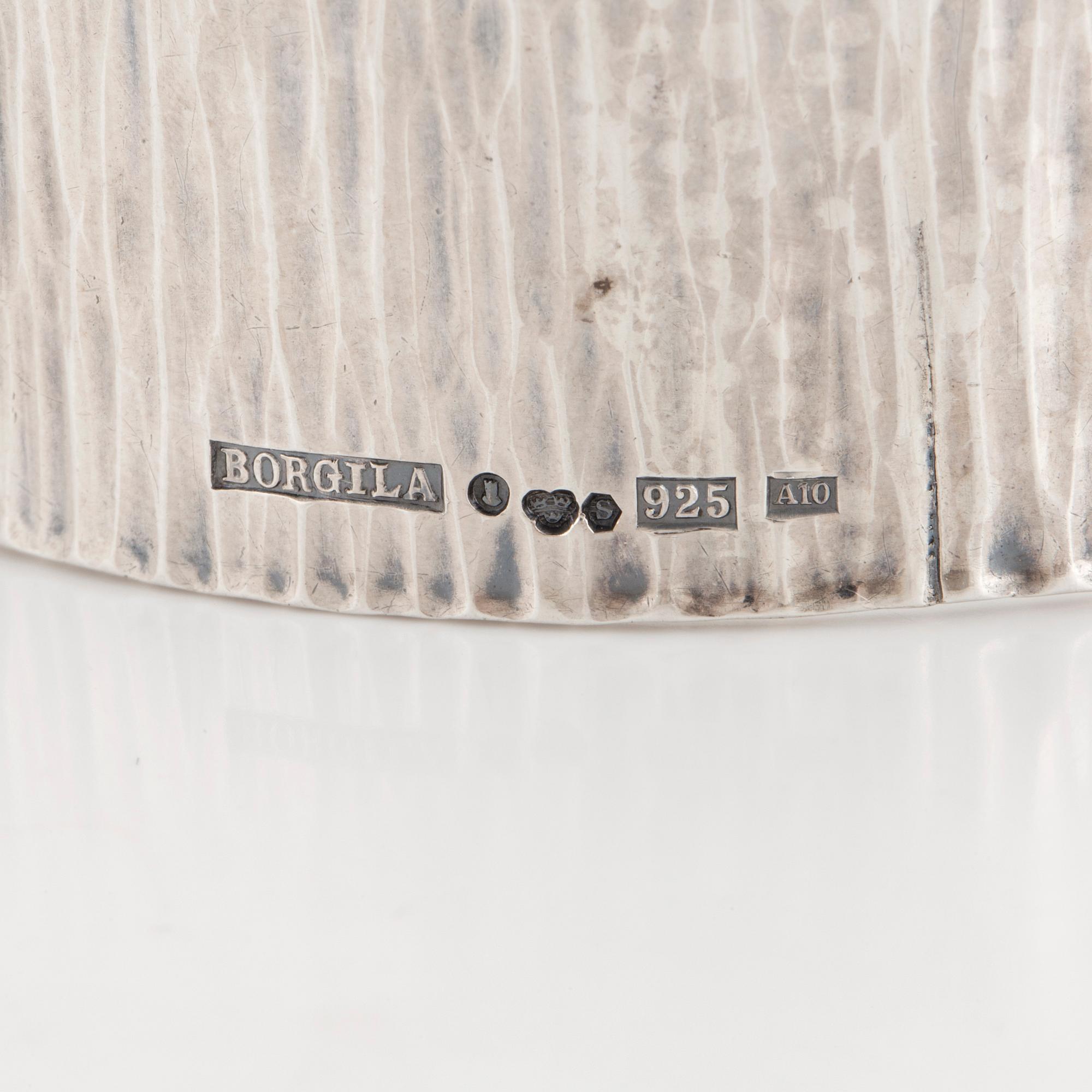 ATELIER BORGILA, Armring, sterlingsilver.