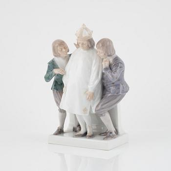 A porcelain figurine, Royal Copenhagen, Denmark, 1889-1922.
