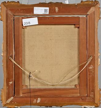 OKÄND KONSTNÄR, olja på duk, 1800-tal.