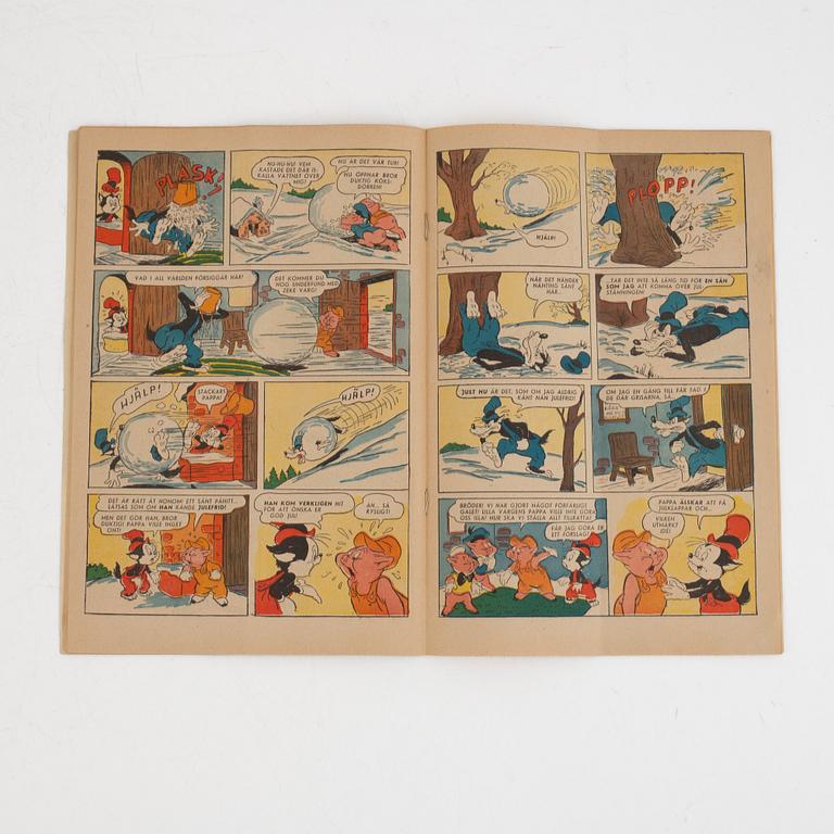 Comic book, "Kalle Anka & Co" No. 12, 1949.