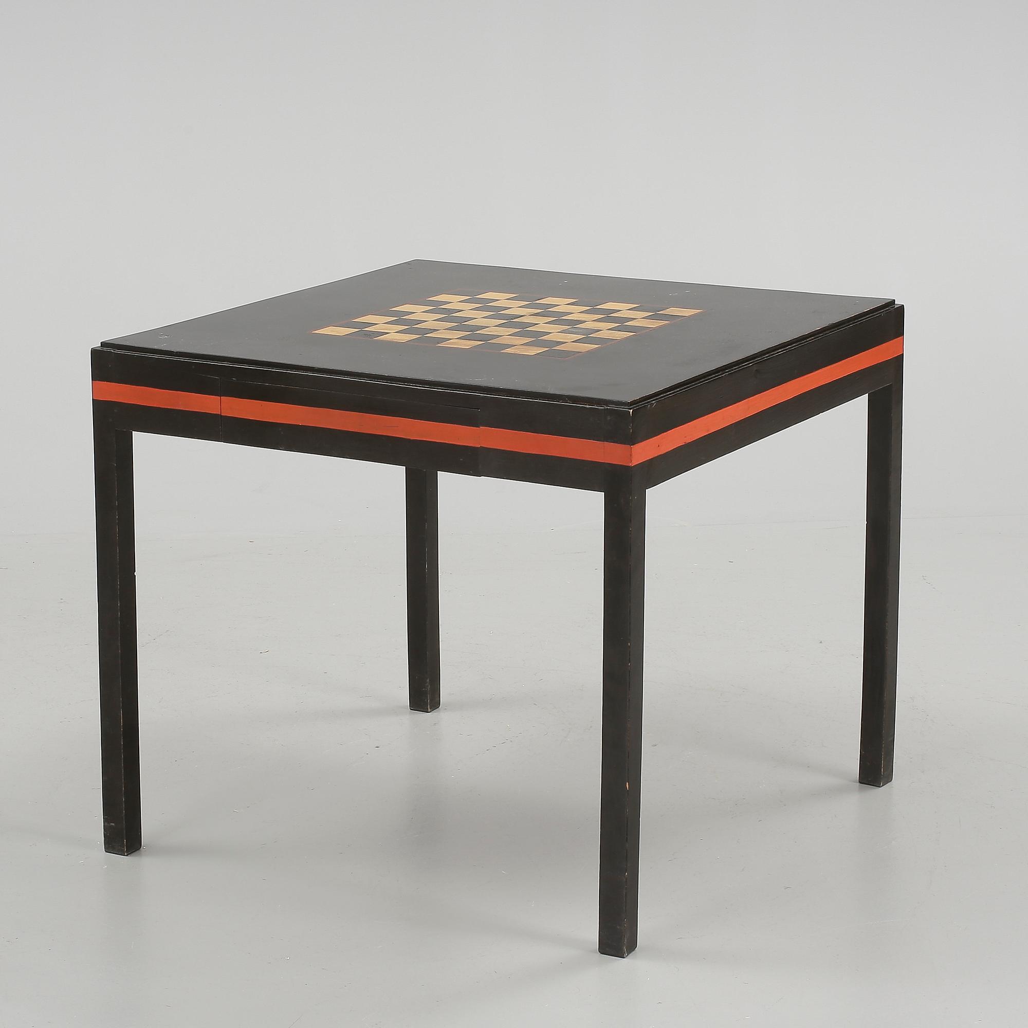 SCHACKBORD / SPELBORD, ca 1930-tal.