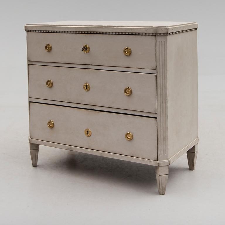 BYRÅ, gustaviansk stil, 1800-talets andra hälft.